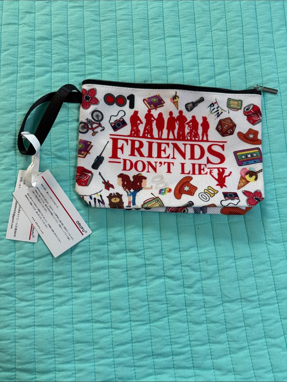 Strangers Things zipper Pouch